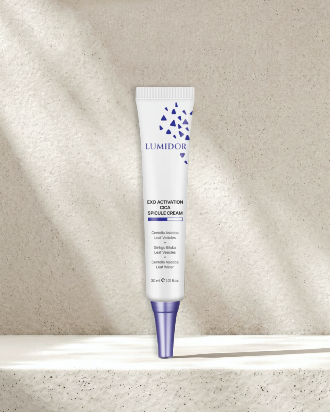 White Tube of Lumidor Exo Activation Cica Spicule Cream- Youth Skin RX Medspa, Tulsa Oklahoma