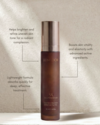 Dark Brown bottle of Lumidor SX Solution Serum, 50ml, with product benefits- Youth Skin RX Medspa, Tulsa Oklahoma 