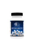 White Supplement Bottle of Ortho Molecular OrthoBiotic 60 ct, Youth Skin RX Medpa, Tulsa, Oklahoma